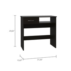 2-Piece 7-Shelf 1-Drawer Home Office Set Wenge