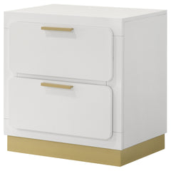 Sophia White 2-drawer Nightstand