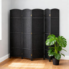 8 Panel Folding Room Divider Screen Privacy Screen Freestanding