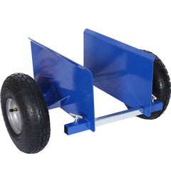 600lb Panel Dolly , 10in. Pneumatic Wheels ,blue