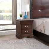 LouisPhillipe G2125-N Nightstand , Cappuccino