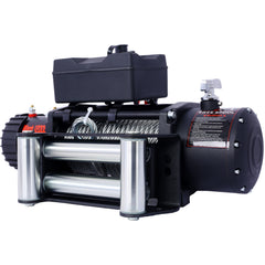 12V 12000LB Electric Winch Towing Trailer Steel Cable Off Road, Waterproof Wire Cable for Truck UTV ATU SUV