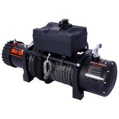 Winch-13000 lb. Load Capacity Electric Winch -12V DC Power for Towing Truck Off Road, with Wireless Remote
