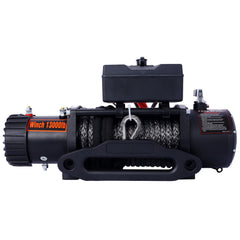 Winch-13000 lb. Load Capacity Electric Winch -12V DC Power for Towing Truck Off Road, with Wireless Remote