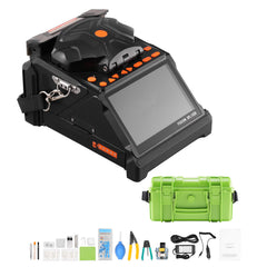 Fiber Fusion Optic Splicer 6 Motors Core & Clad Alignment 5" LCD Screen