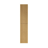 BOI 59" Tall Bathroom Wall Mounted Cabinet, Narrow Storage Cabinet with 2 Doors, Suitable for Small Spaces, Applicable to Bathroom, Living Rooms and Laundry, Corolla Oak Woodgrain Color