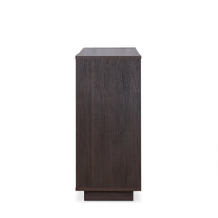 Hazen Espresso Finish Wine Cabinet II