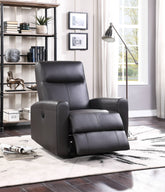 Blane Brown Top Grain Leather Match Power Motion Recliner