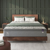 NapQueen Elite Series Machka 10 Inch Queen Size Cooling Gel Memory Foam Hybrid Mattress, CertiPUR-US Certified, Made in USA