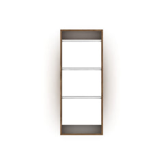 Hide 3 Tier Wood Frame Shoe Storage