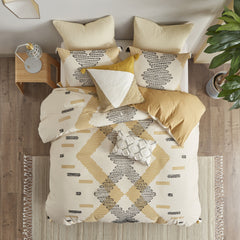Full/Queen 3 Piece Cotton Duvet Cover Set