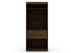 Wardrobe Closet in Chestnut Brown