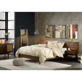 Clark king Bed with 2 nighstand