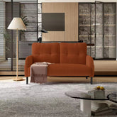 UNITED WE WIN corduroy fabric, comfortable monochrome double sofa, suitable for living rooms and bedrooms