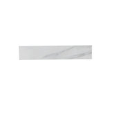22 Inch Sidesplash , Bathroom Vanity Top with Backsplash ,4" Height Backsplash, for Vanity Top, Carrara white with veins