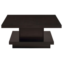 Cappuccino Square Coffee Table