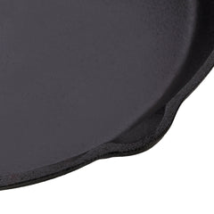 17inch Pre-Seasoned Cast Iron Skillet, Cast Iron Pan,Dual Assist Handles,Use for Grill, Stovetop, Induction, Oven Safe Cookwa