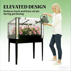 Spacious Raised Garden Bed,Flower Boxs,Elevated Plant Boxs