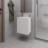 Sutcliffe Vanity Sink, Bathroom, White