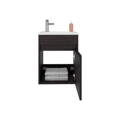 Sutcliffe Vanity Sink, Bathroom, Black