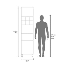 Corinth Kitchen Pantry, White