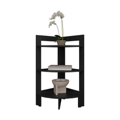 Corner Table Sharon, Living Room, Black