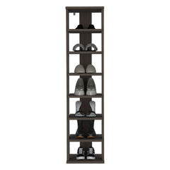 Hatch Shoe Rack– 7-Tier Slim Shoe Organizer, Modern Design