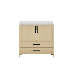 36" Bathroom Vanity Cabinet,Freestangding storage Vanity Cabinet with Countertop & Faucet Hole