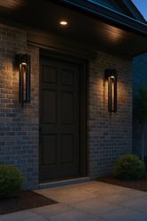23 inch Black Integrated LED Outdoor Wall Sconce