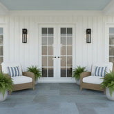 18 inch Black Integrated LED Outdoor Wall Sconce