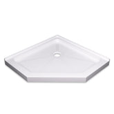 36*36*3.55 INCH Neo-Angle Shower Base For Bathroom Shower Door --White