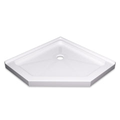 36*36*3.55 INCH Neo-Angle Shower Base For Bathroom Shower Door --White
