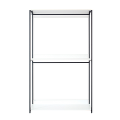 Fiona 47 inch Wood and Metal Walk-in Closet with One Shelf