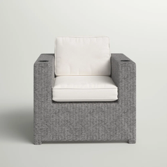 Fully Assembled Patio Chair with Cushions