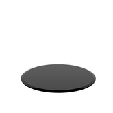 32" Inch Round Tempered Glass Table Top black Glass 1/2" Inch Thick Beveled Polished Edge