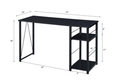 Vadna Black Finish Writing Desk