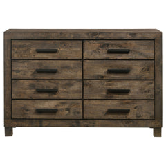 Bren Rustic Golden Brown 8-drawer Dresser
