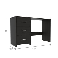 3-Drawer Writing Desk Wenge