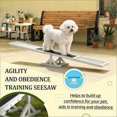 Pet Agility Seesaw,Wooden Agility Seesaw