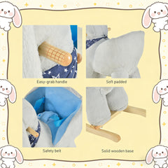 Bunny Animal Rocker,Baby Rocking Horse
