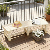 Semicircular Round Outdoor Bench,Wooden Garden Bench