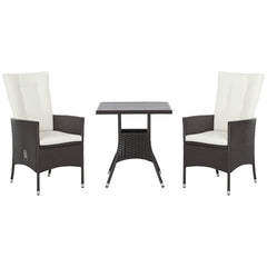 Stylish Style Rattan Furniture Set,3 Piece Patio Bistro Set