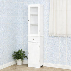 Home Storage Tower,Slim Storage Cabinet,Tall Hall Storage Cabinet