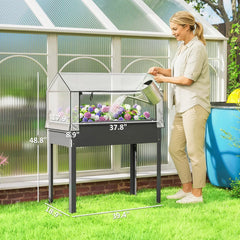 Outdoor Elevated Garden Box,Plant Bed