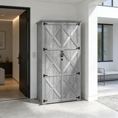 Wooden Floor Storage Cabinet,Freestanding Storage Cabinet,Outdoor Storage Cabinet