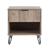 Nightstand in Rustic Gray