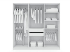 Wardrobe Closet in White
