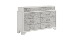 Soul Modern Style Dresser Made with wood in White(Includes Dresser Only) same as B009P309603 (CA inventory)