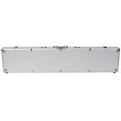 Aluminum New Framed Locking Gun Pistol HandGun Lock Box Hard Storage Carry Case silver