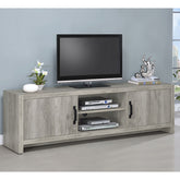 Conifer Grey Driftwood 71-inch TV Stand